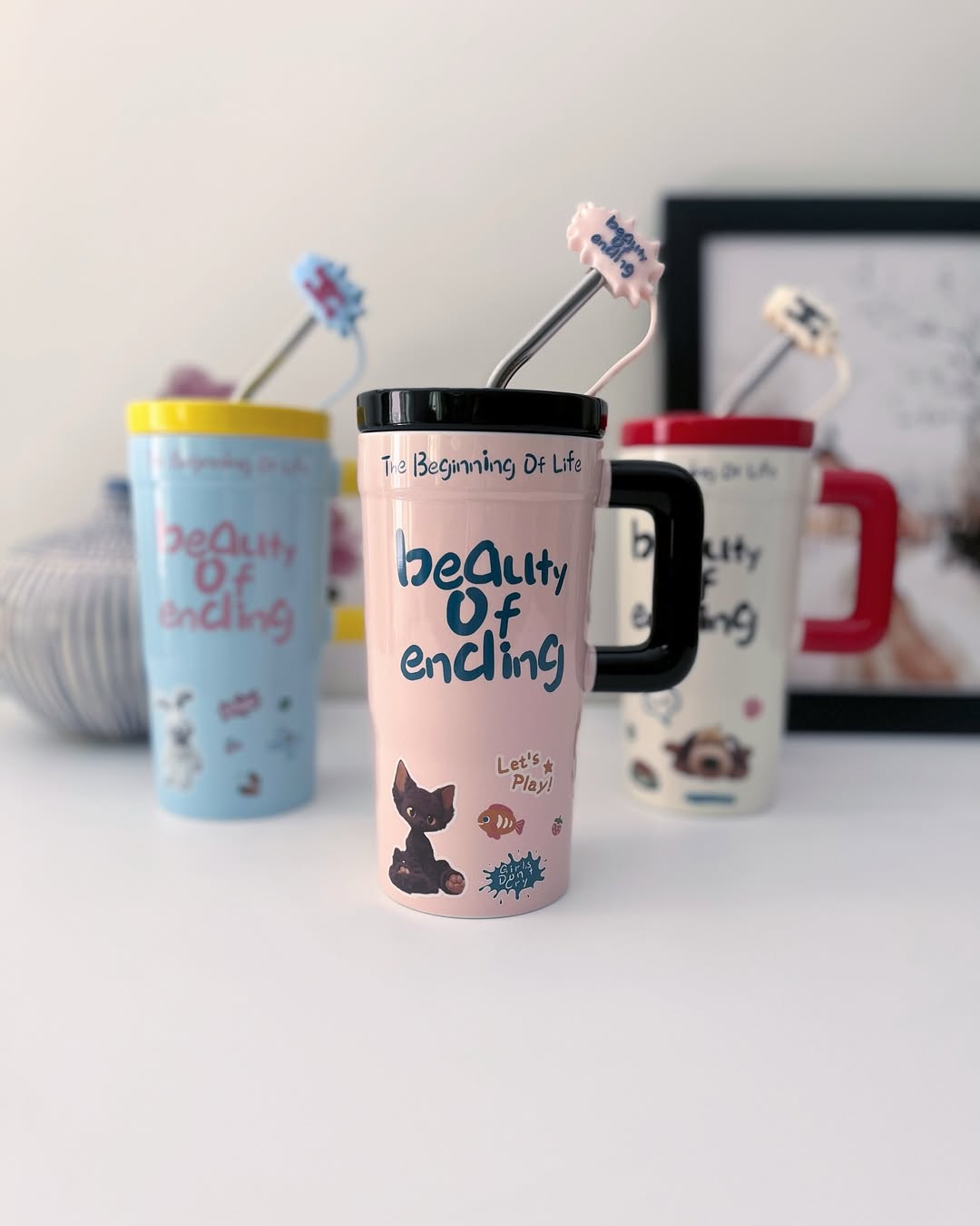 ماگ اسموتی سرامیکی نی دار