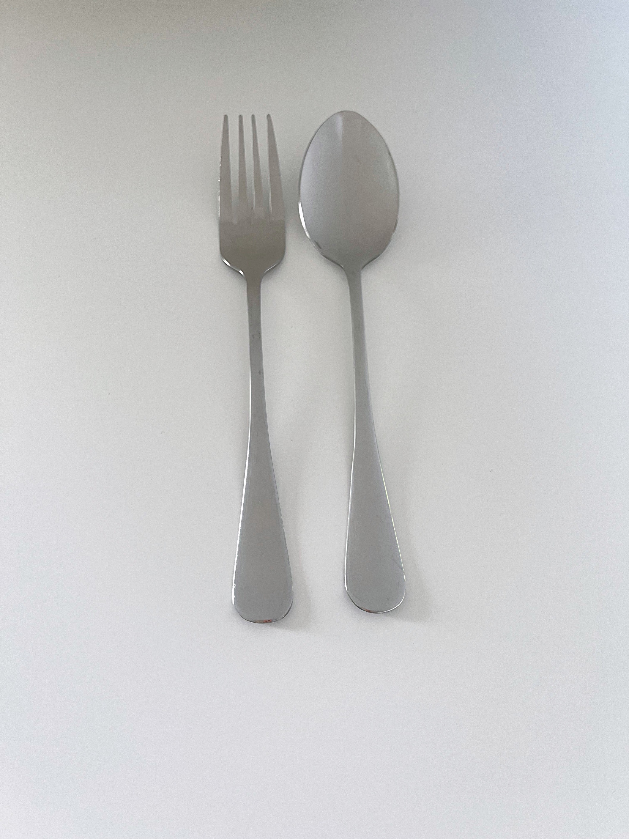 قاشق و چنگال استیل